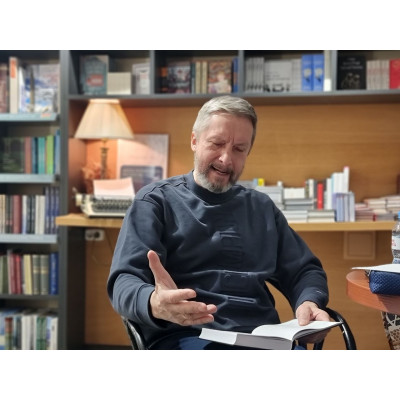 Леонид Ворон в гостях у Книжной лавки писателей Леонид Ворон в гостях у Книжной лавки писателей